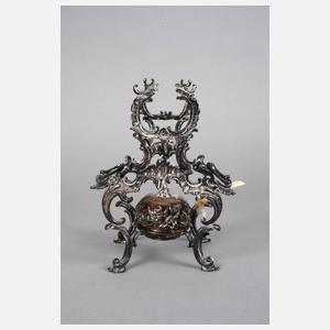 Teekanne mit Rechaud