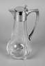 Jugendstilkaraffe mit Silbermontierung