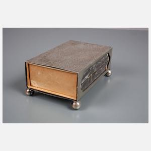 Silber Streichholzhalter aus Adelsbesitz