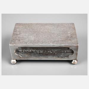 Silber Streichholzhalter aus Adelsbesitz