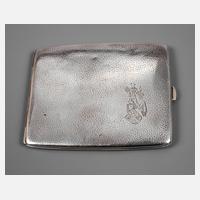 Silber Zigarettenetui aus Adelsbesitz111