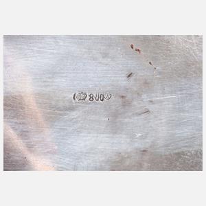 Silberkanne Art déco