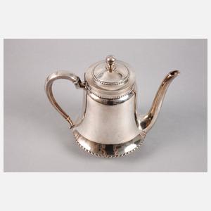 Silberkanne Art déco