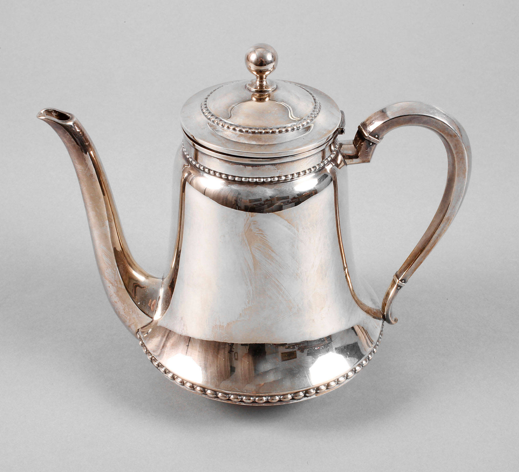 Silberkanne Art déco