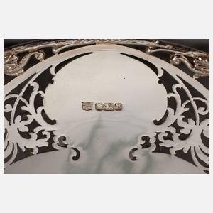 England Paar Silberschalen