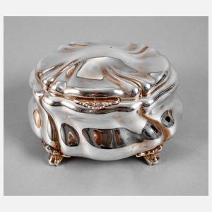 Silber Zuckerdose im Barockstil