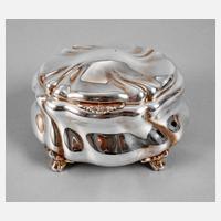 Silber Zuckerdose im Barockstil111