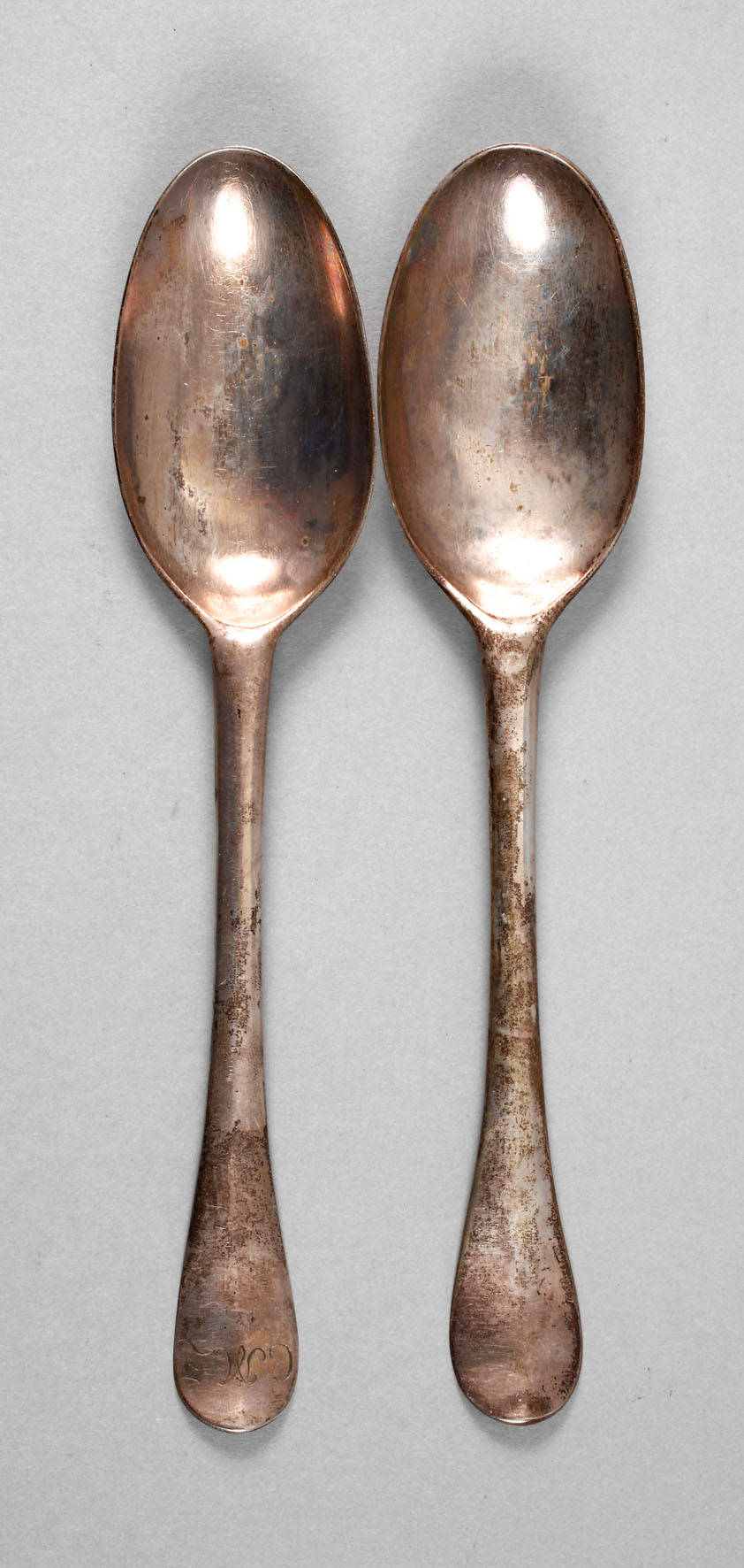 Zwei barocke Innungslöffel Dresden