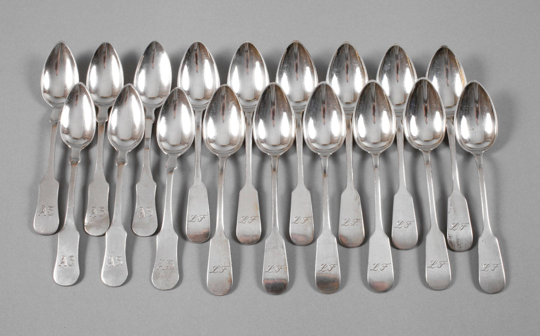 Konvolut Kaffeelöffel Silber