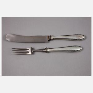 Silberbesteck Jugendstil