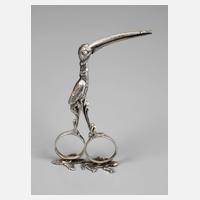 Taufgeschenk Schere als Klapperstorch111