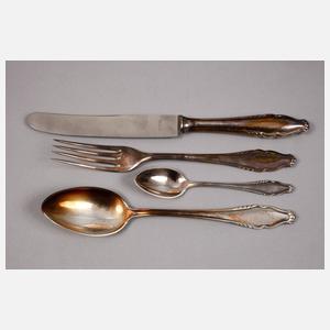 Silberbesteck Art déco