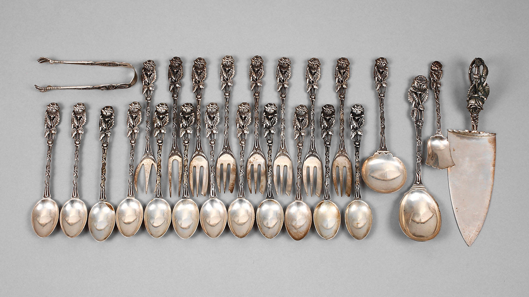 Silberbesteck Hildesheimer Rose