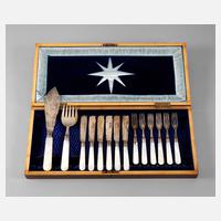 England Besteckkasten mit Fischbesteck111
