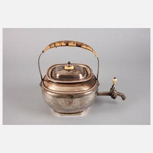 England Teekanne mit Rechaud