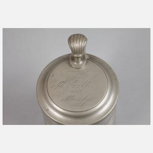 Altenburger Zinn-Deckelhumpen