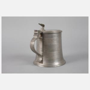 Gedrungener Zinnhumpen Niederbayern