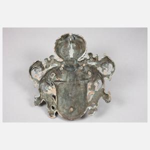 Adelswappen Bronzeguss