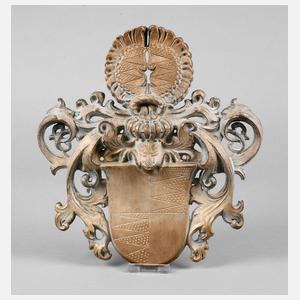 Adelswappen Bronzeguss