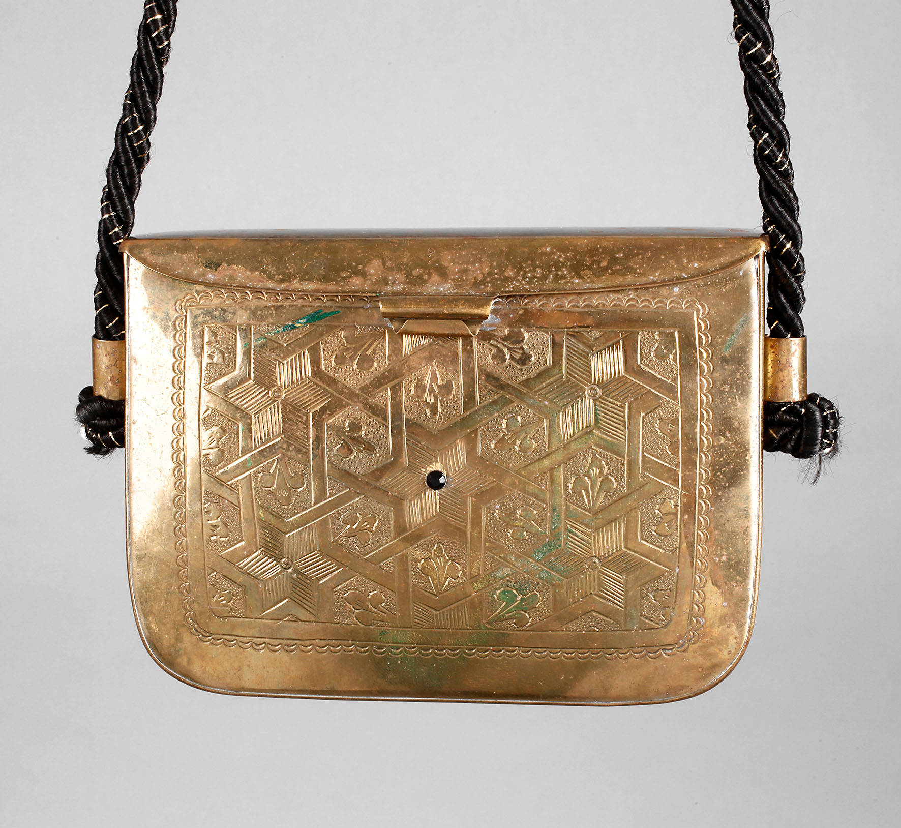 Judaika Messingtasche