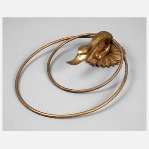 Handtuchhalter als Schwan