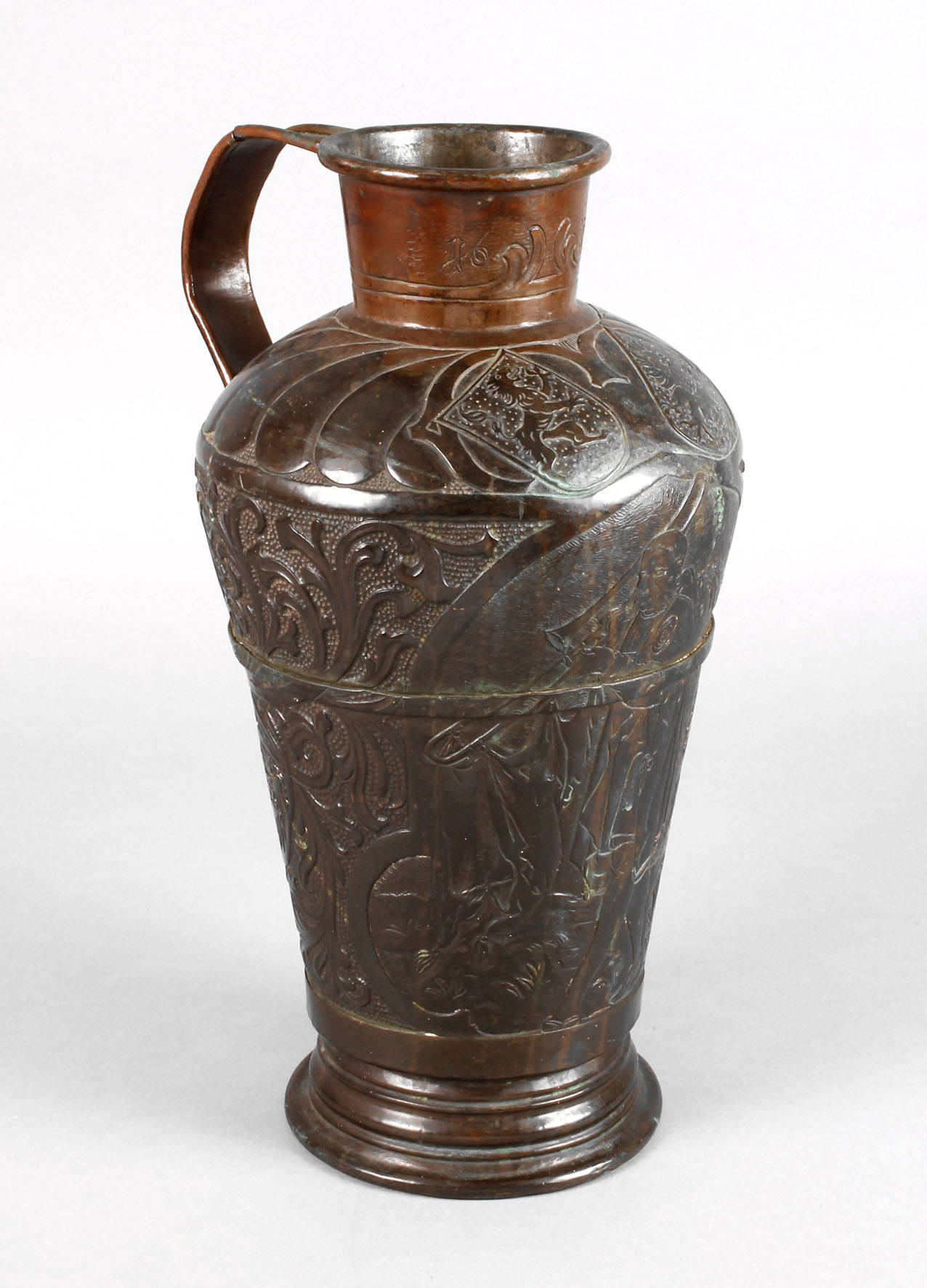 Große Kupferkanne Historismus