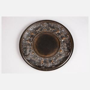 Schreibzeug mit Faun