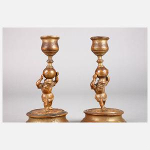 Paar Zwergenleuchter