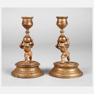 Paar Zwergenleuchter