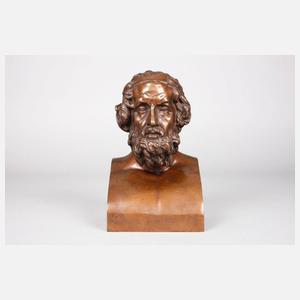 Bronzebüste Homer