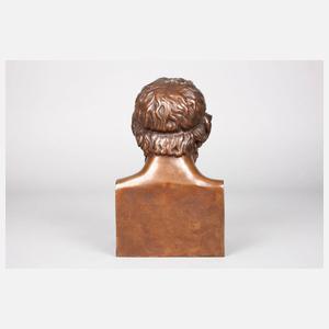 Bronzebüste Homer