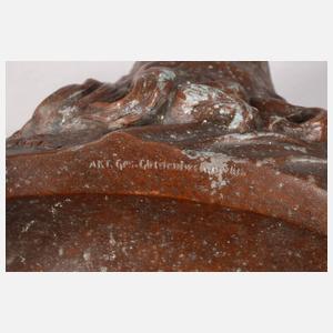 Büste eines britischen Bürgerkriegsoffiziers