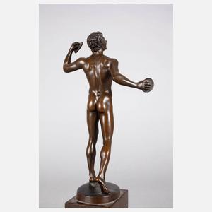 Musizierender Faun mit Zimbeln