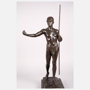 Antikisierender Lanzenkrieger