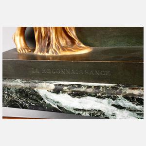 Emile Pindeo, ”La Reconnaissance” als Ehrengeschenk