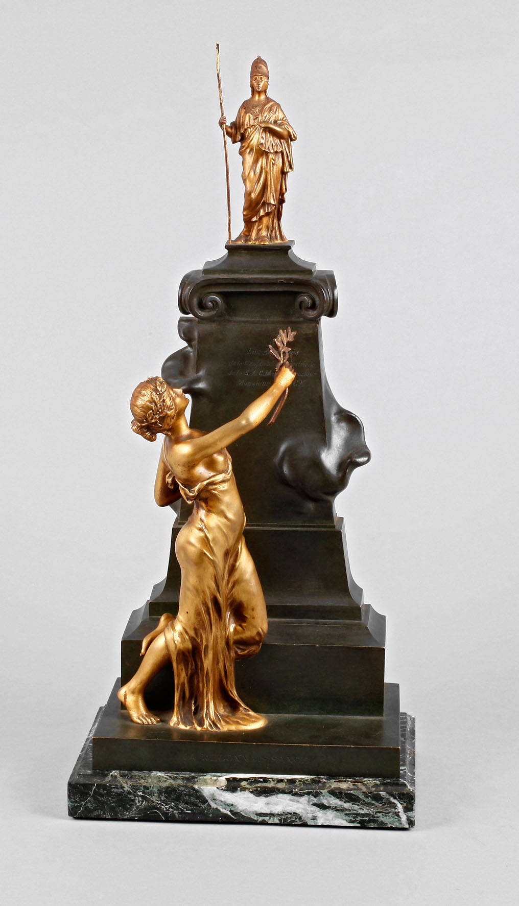 Emile Pindeo, ”La Reconnaissance” als Ehrengeschenk