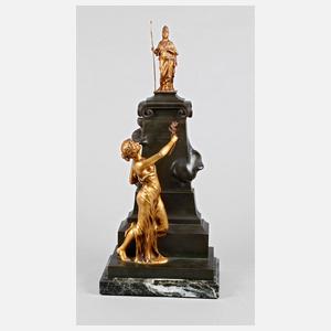 Emile Pindeo, ”La Reconnaissance” als Ehrengeschenk