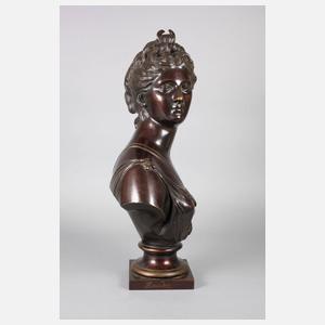 Jean-Antoine Houdon, Büste der Diana