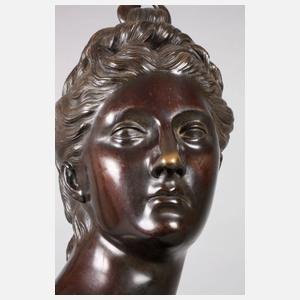 Jean-Antoine Houdon, Büste der Diana