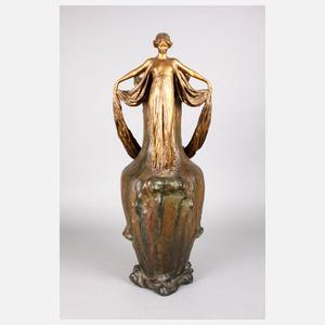 Jeanne Jozon, figürliche Jugendstilvase