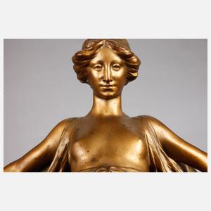 Jeanne Jozon, figürliche Jugendstilvase