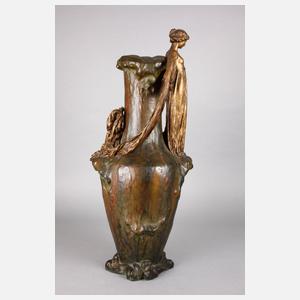 Jeanne Jozon, figürliche Jugendstilvase