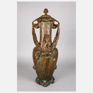 Jeanne Jozon, figürliche Jugendstilvase