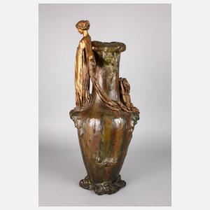 Jeanne Jozon, figürliche Jugendstilvase