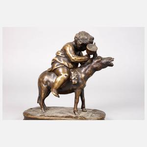 nach Gaspero Bruschi, Bacchus auf einem Esel