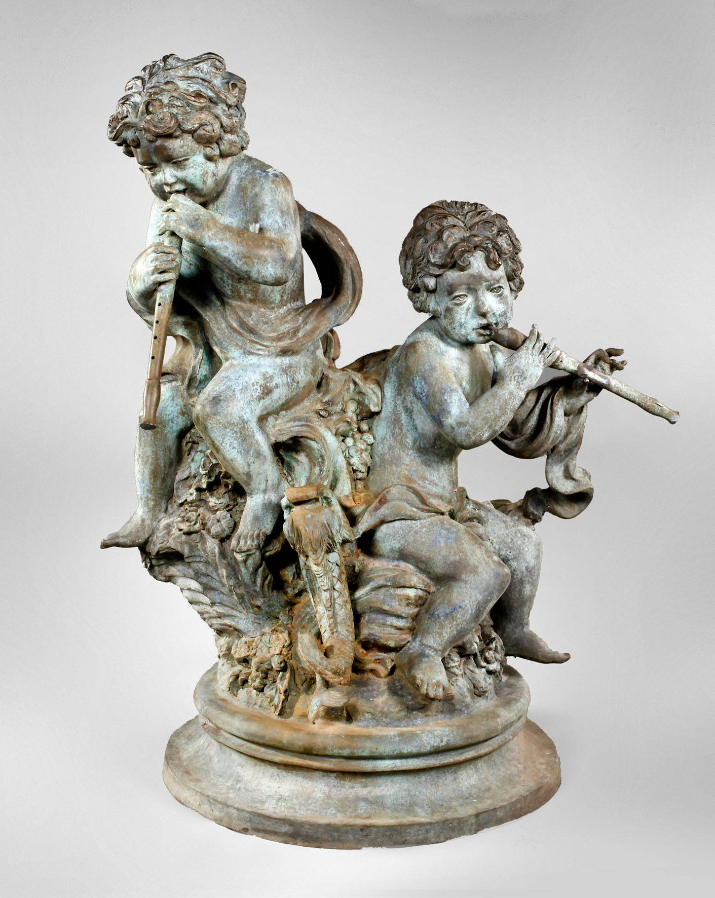 Großes Wasserspiel Bronze