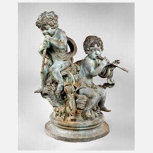 Großes Wasserspiel Bronze