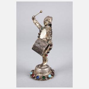 Silberfigur venezianischer Trommler