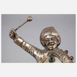 Silberfigur venezianischer Trommler