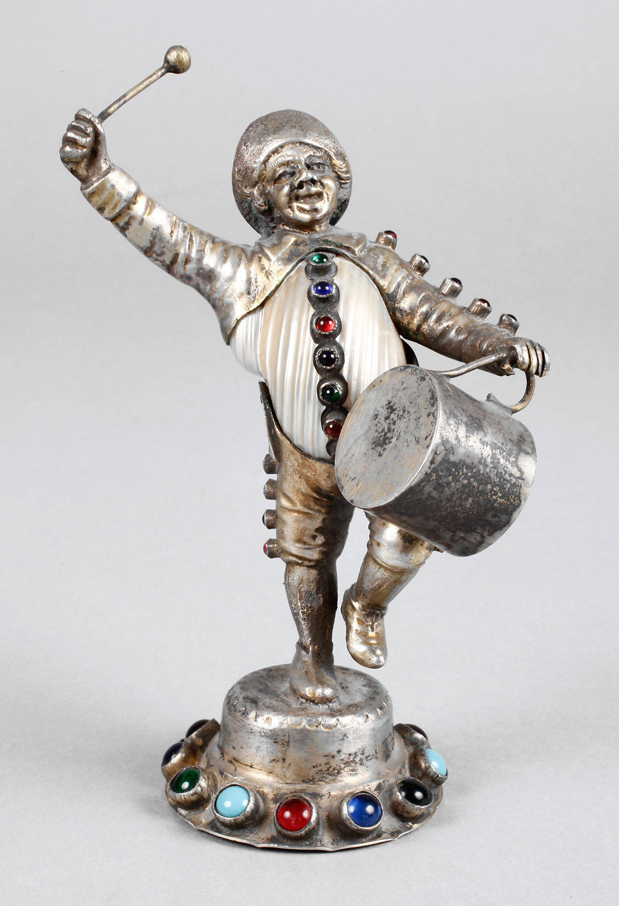 Silberfigur venezianischer Trommler